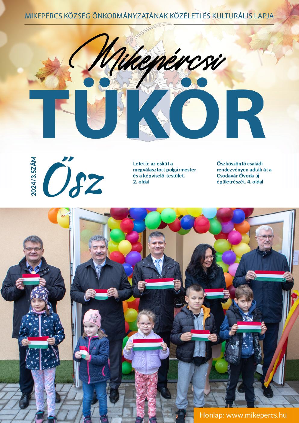 Mikepércsi Tükör 2024. Ősz